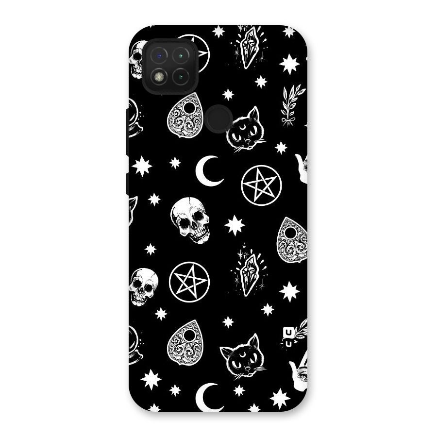 Skull Moon Design Back Case for Redmi 9