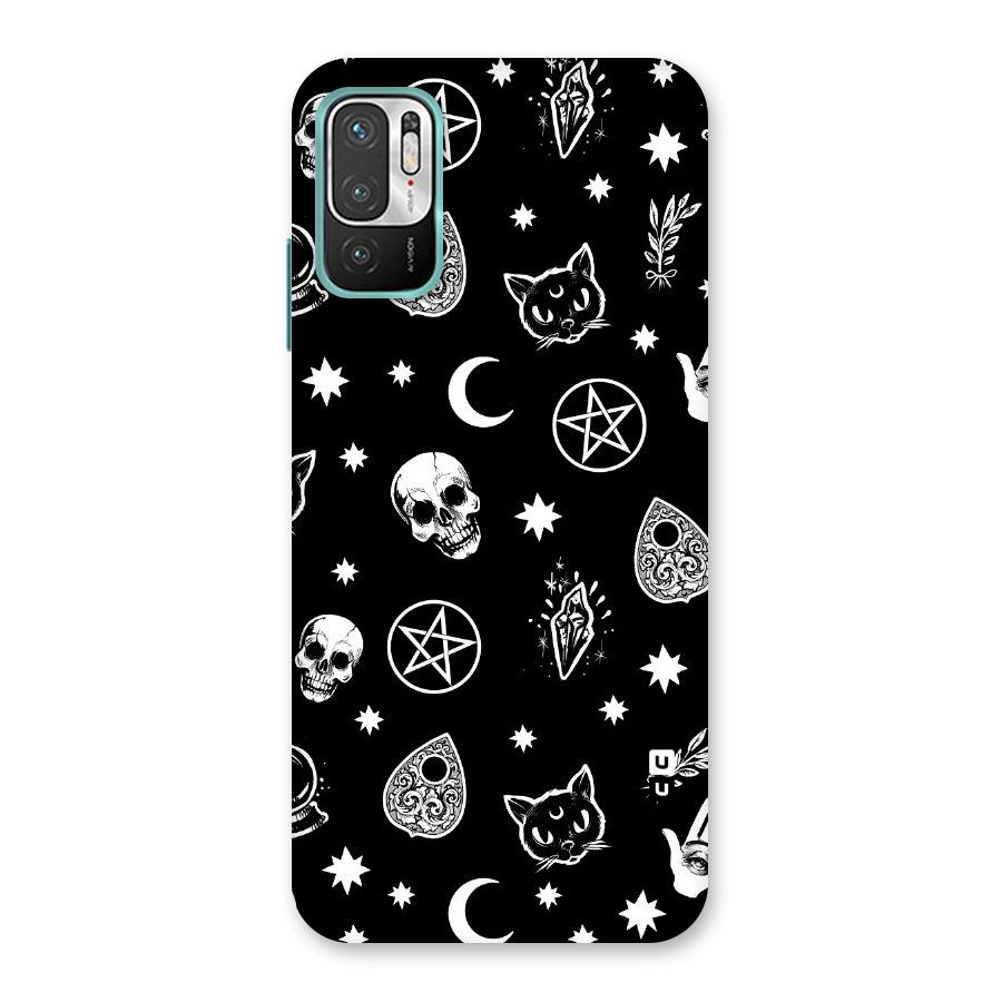 Skull Moon Design Back Case for Redmi Note 10T 5G