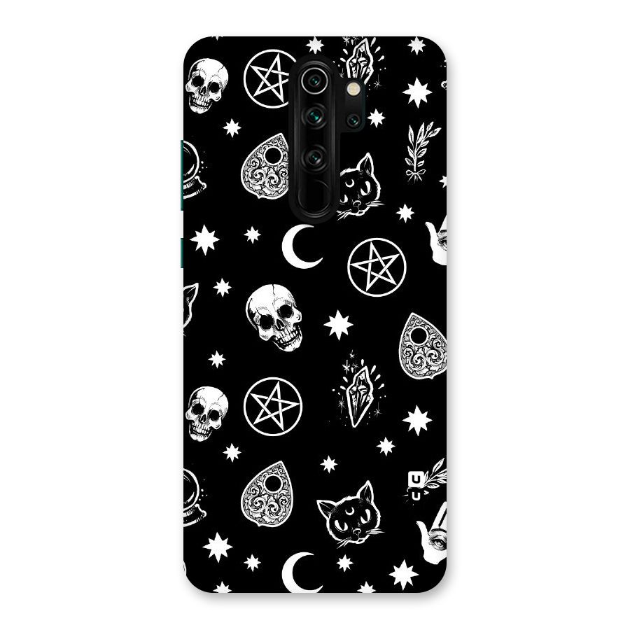 Skull Moon Design Back Case for Redmi Note 8 Pro