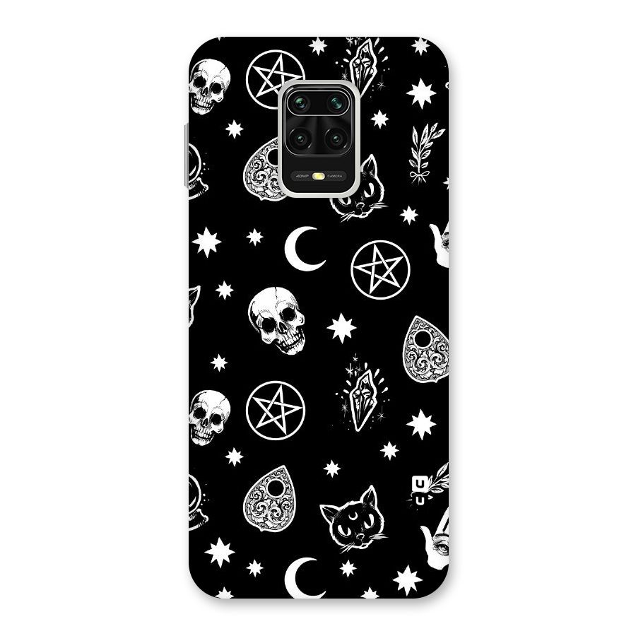 Skull Moon Design Back Case for Redmi Note 9 Pro