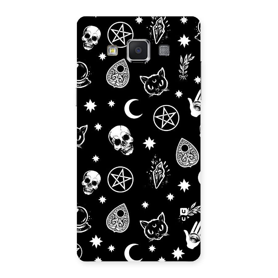 Skull Moon Design Back Case for Samsung Galaxy A5