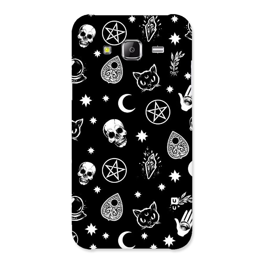 Skull Moon Design Back Case for Samsung Galaxy J2 Prime