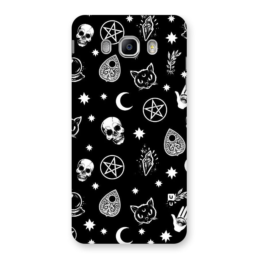 Skull Moon Design Back Case for Samsung Galaxy J5 2016