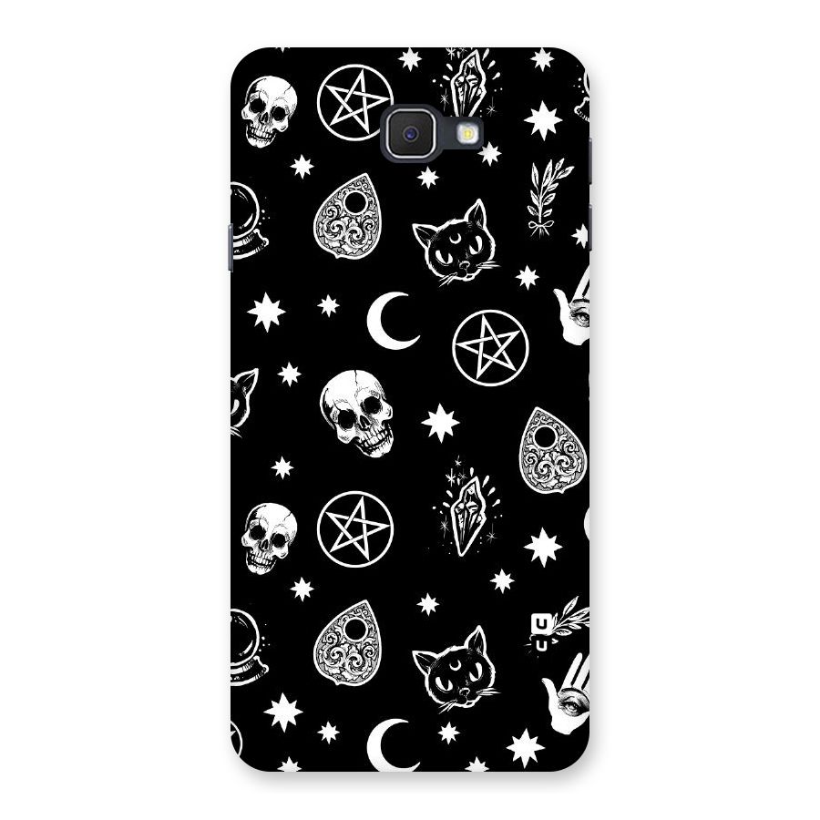 Skull Moon Design Back Case for Samsung Galaxy J7 Prime