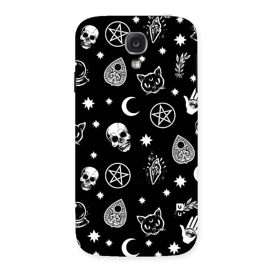 Skull Moon Design Back Case for Samsung Galaxy S4