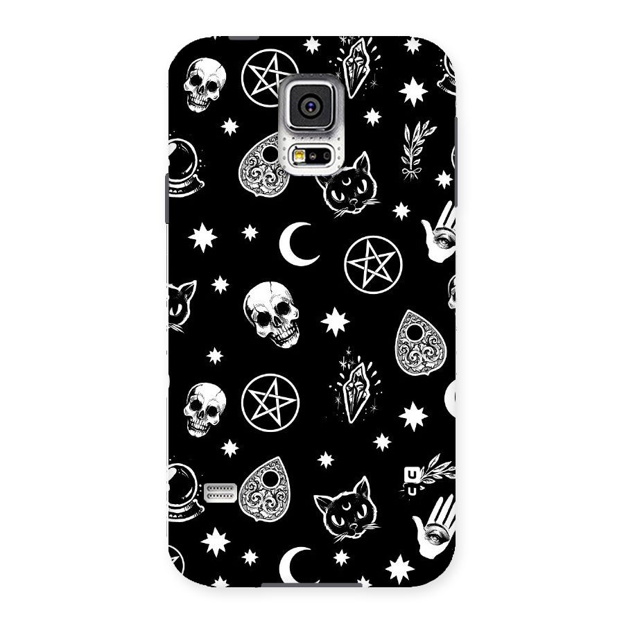Skull Moon Design Back Case for Samsung Galaxy S5