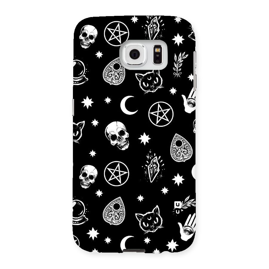 Skull Moon Design Back Case for Samsung Galaxy S6