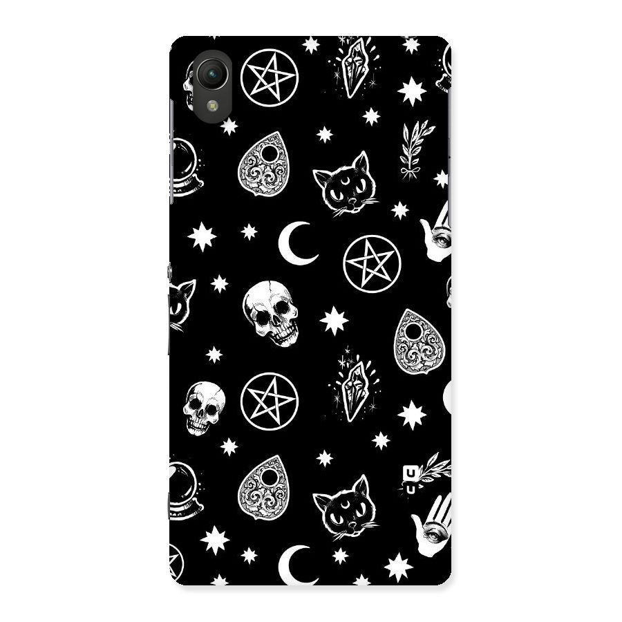 Skull Moon Design Back Case for Sony Xperia Z2