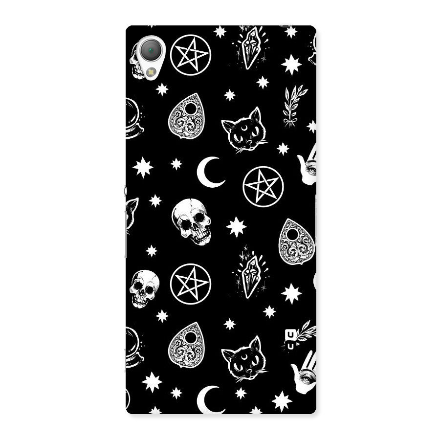 Skull Moon Design Back Case for Sony Xperia Z3