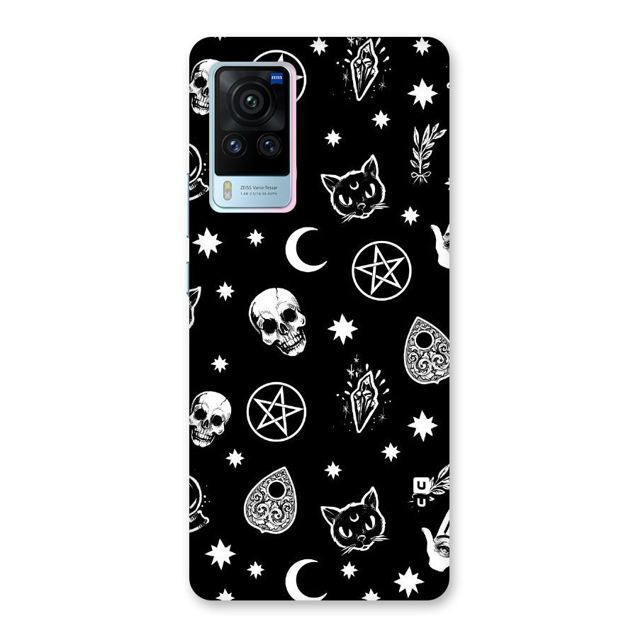 Skull Moon Design Back Case for Vivo X60 Pro