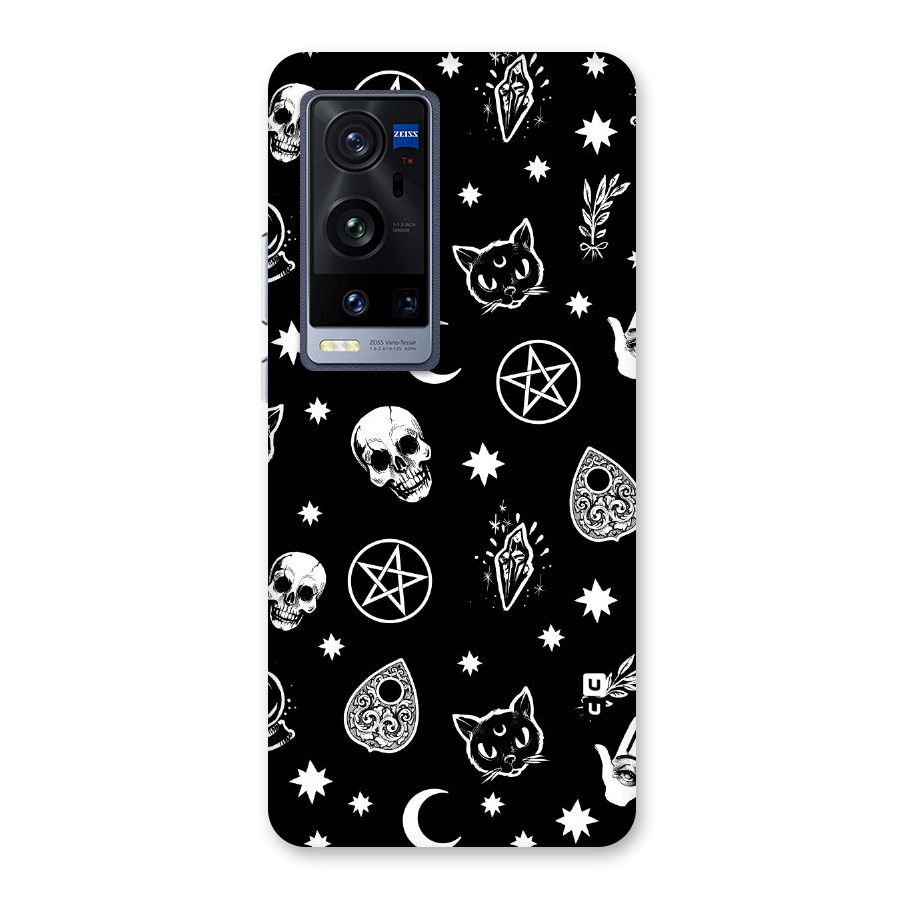 Skull Moon Design Back Case for Vivo X60 Pro Plus