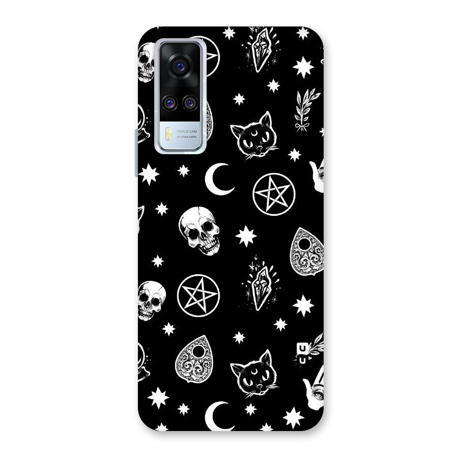 Skull Moon Design Back Case for Vivo Y31