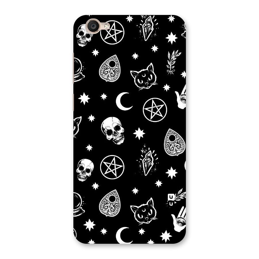 Skull Moon Design Back Case for Vivo Y55s