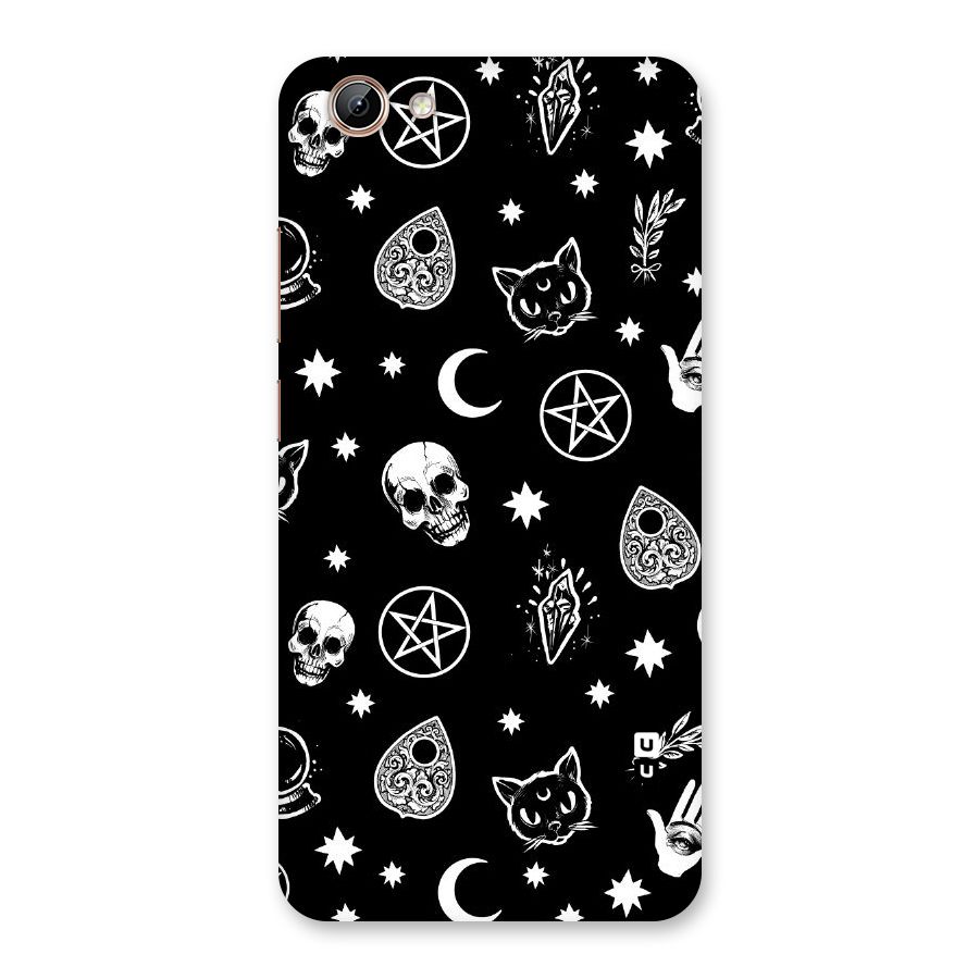 Skull Moon Design Back Case for Vivo Y71