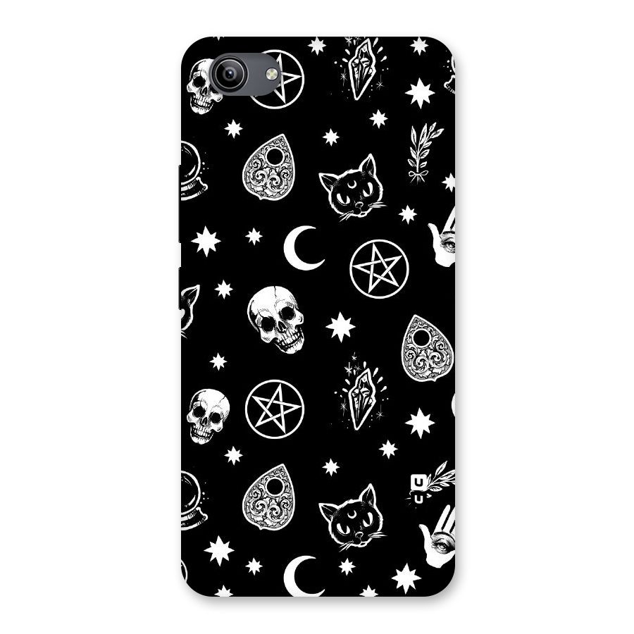 Skull Moon Design Back Case for Vivo Y81i