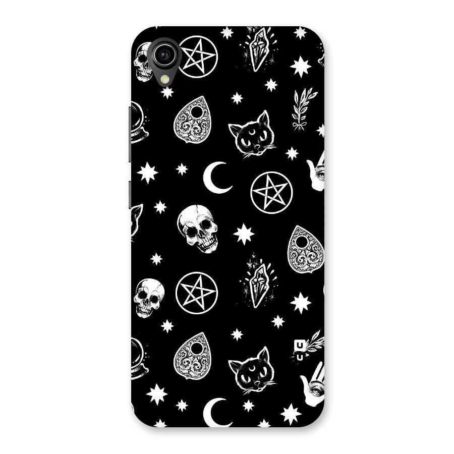 Skull Moon Design Back Case for Vivo Y90