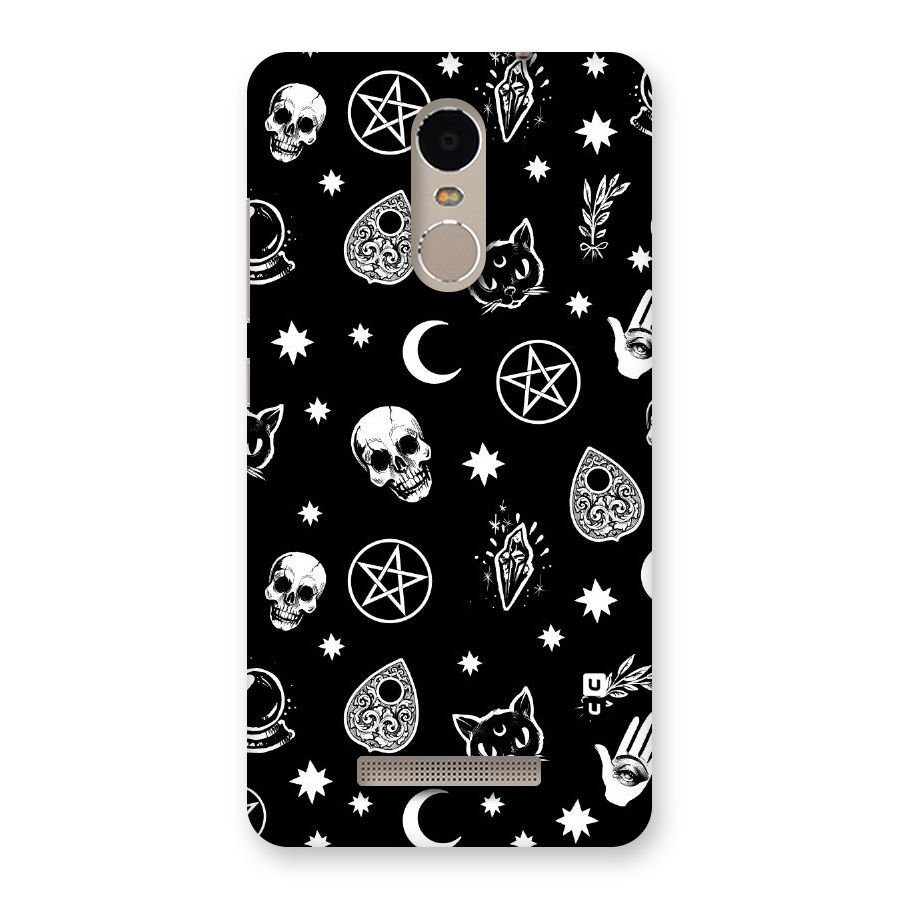 Skull Moon Design Back Case for Xiaomi Redmi Note 3