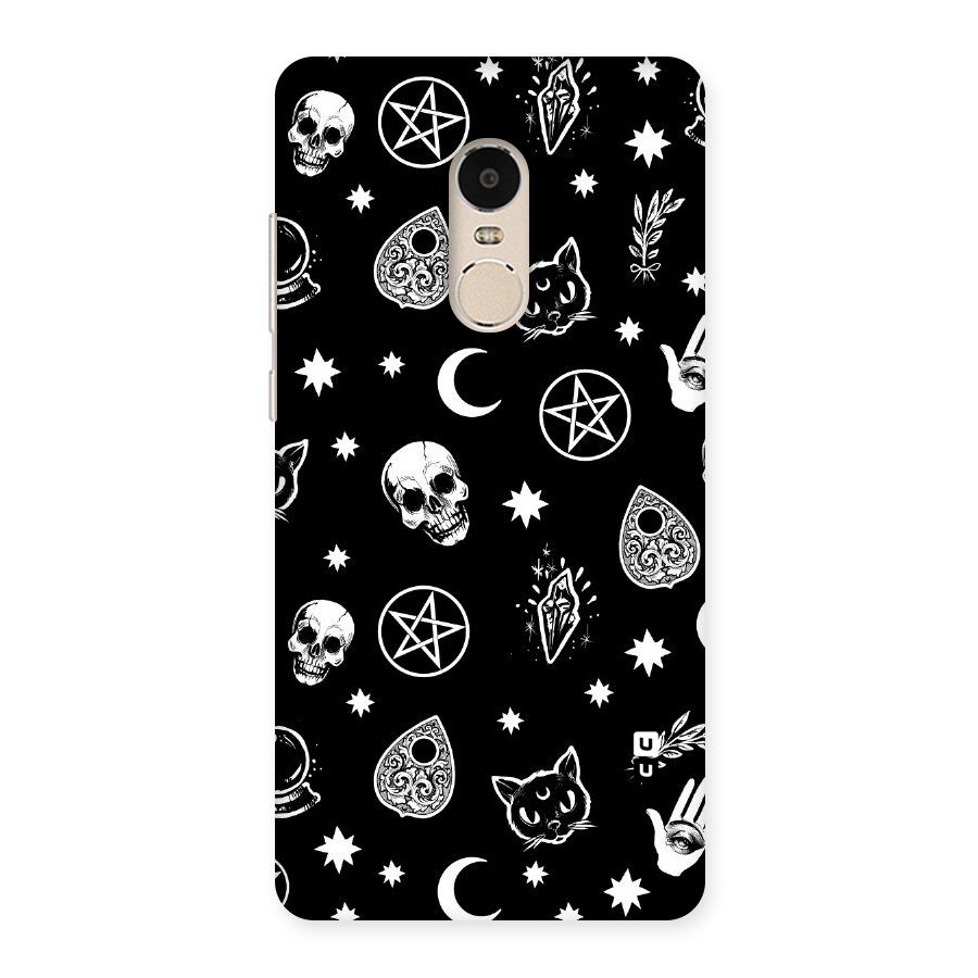 Skull Moon Design Back Case for Xiaomi Redmi Note 4