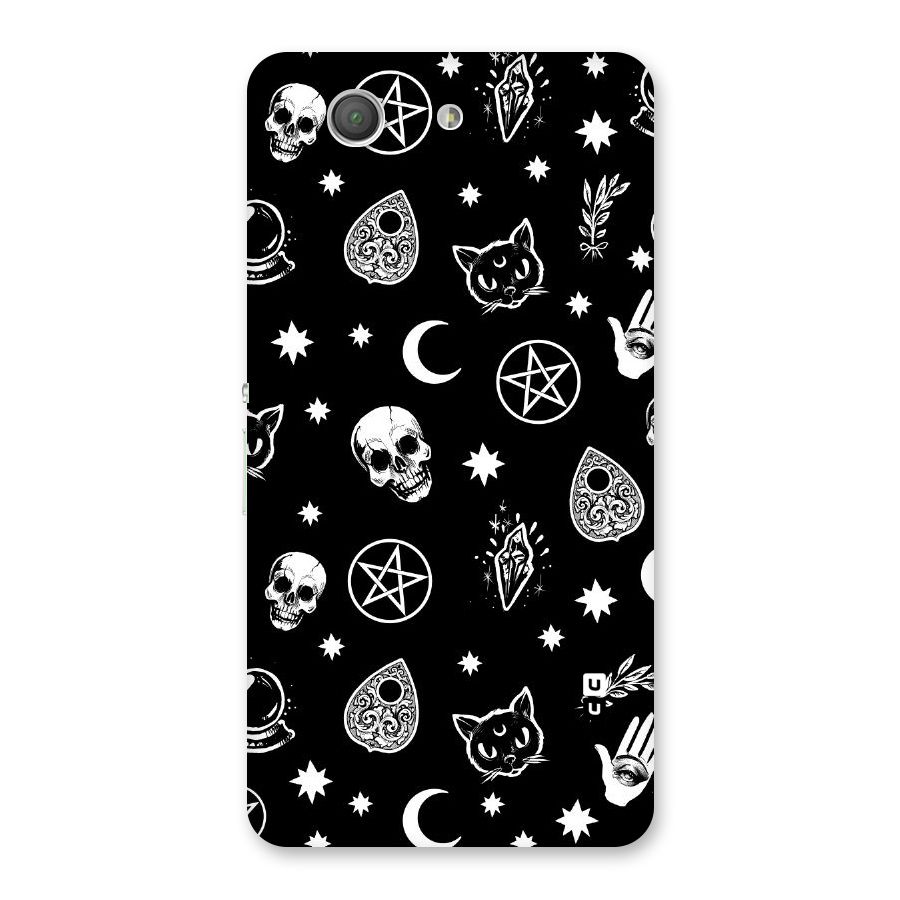 Skull Moon Design Back Case for Xperia Z3 Compact