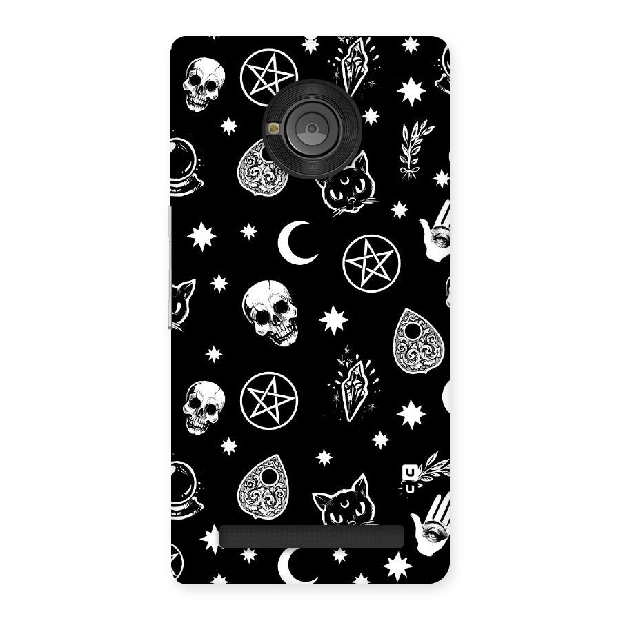 Skull Moon Design Back Case for Yu Yuphoria