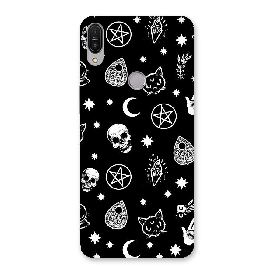 Skull Moon Design Back Case for Zenfone Max Pro M1