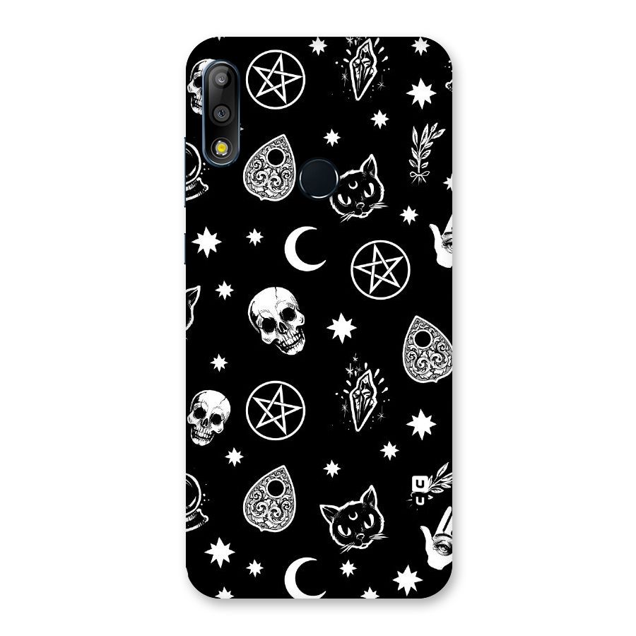 Skull Moon Design Back Case for Zenfone Max Pro M2