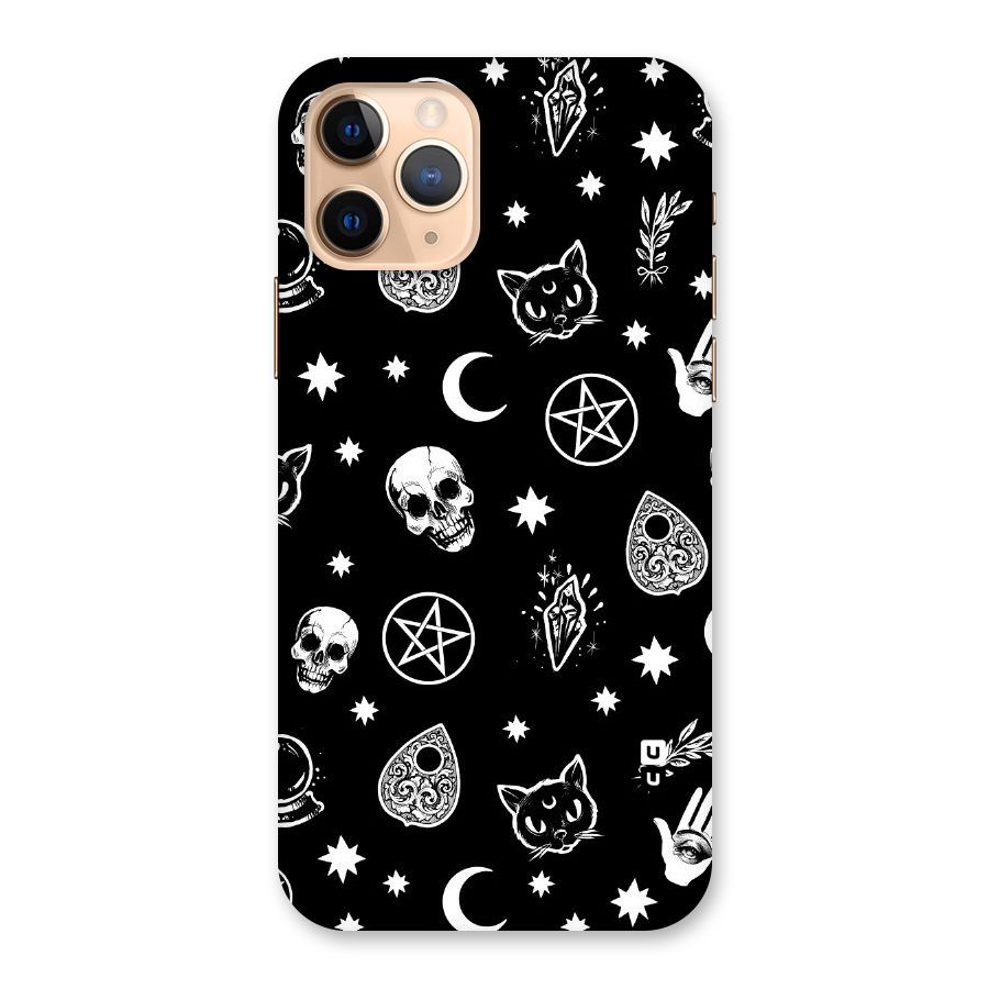 Skull Moon Design Back Case for iPhone 11 Pro