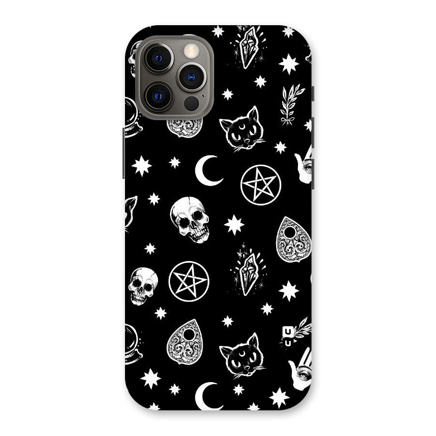 Skull Moon Design Back Case for iPhone 12 Pro