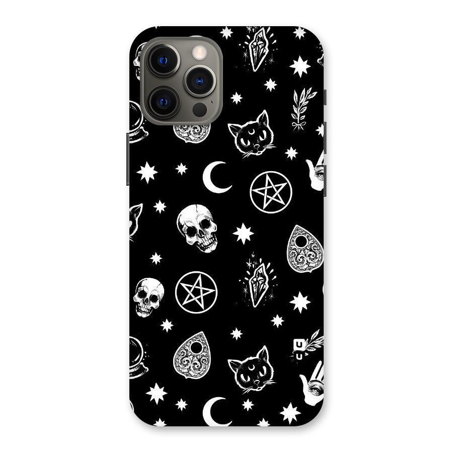 Skull Moon Design Back Case for iPhone 12 Pro Max