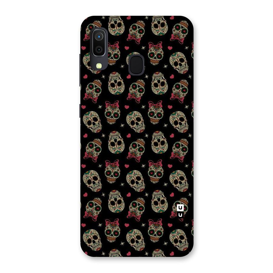 Skull Pattern Back Case for Galaxy A20