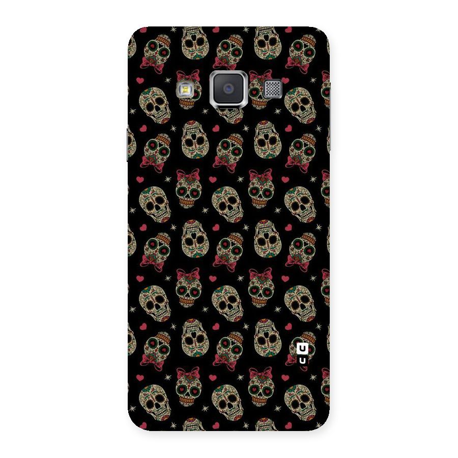 Skull Pattern Back Case for Galaxy A3
