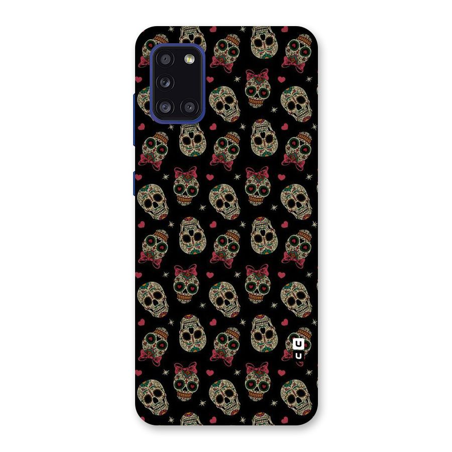 Skull Pattern Back Case for Galaxy A31
