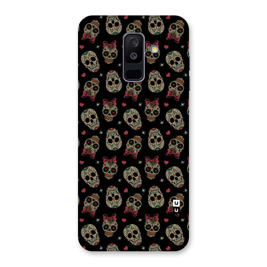Skull Pattern Back Case for Galaxy A6 Plus