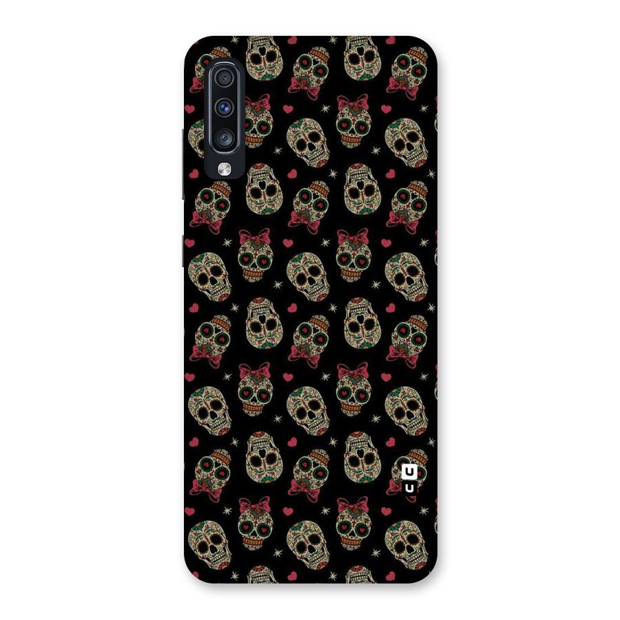 Skull Pattern Back Case for Galaxy A70
