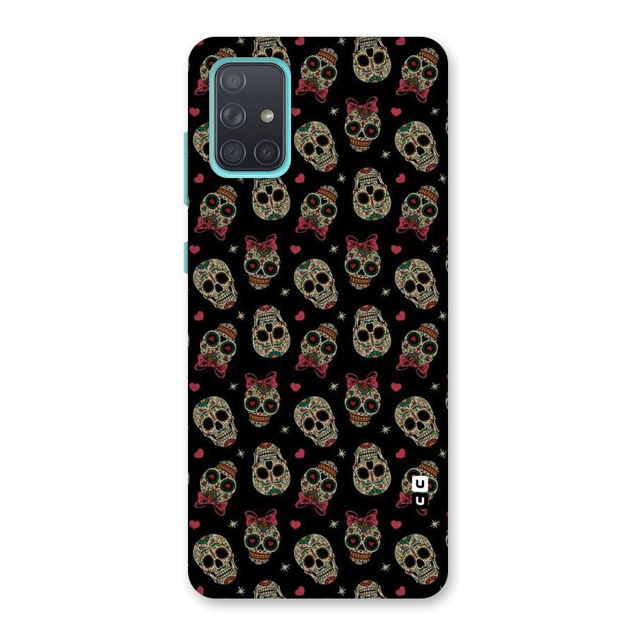 Skull Pattern Back Case for Galaxy A71