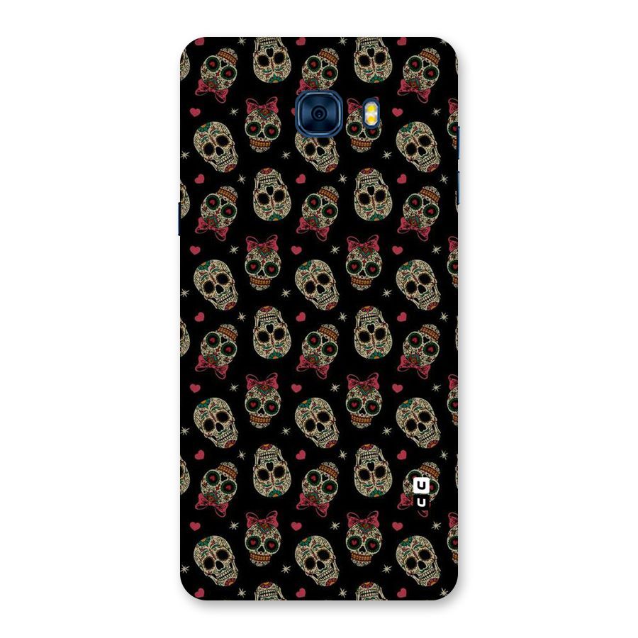 Skull Pattern Back Case for Galaxy C7 Pro