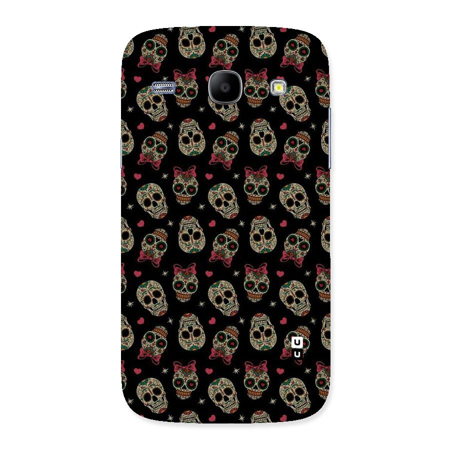 Skull Pattern Back Case for Galaxy Core