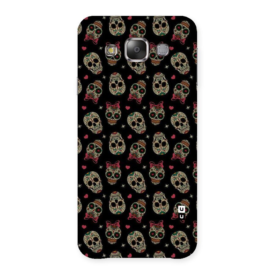 Skull Pattern Back Case for Galaxy E7