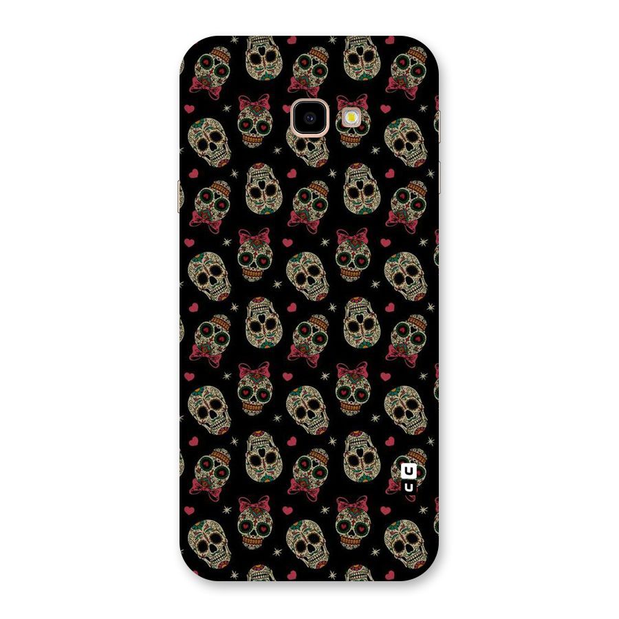 Skull Pattern Back Case for Galaxy J4 Plus