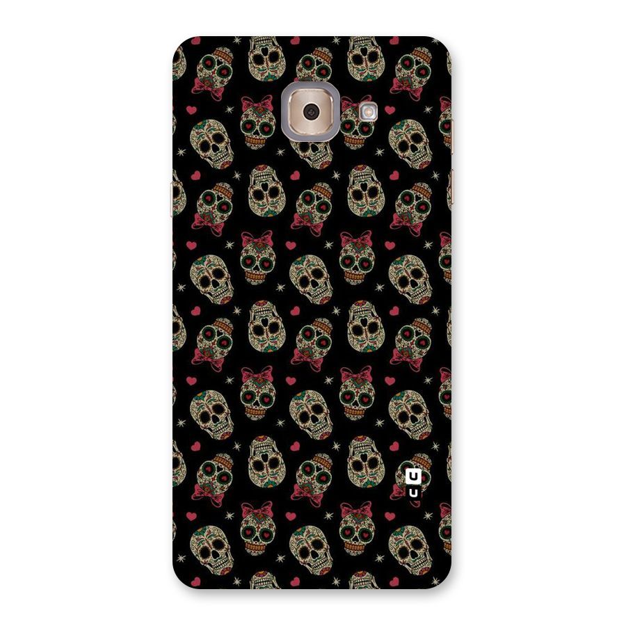 Skull Pattern Back Case for Galaxy J7 Max