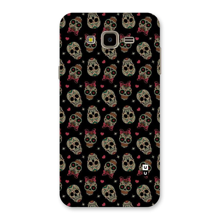 Skull Pattern Back Case for Galaxy J7 Nxt