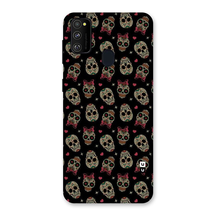 Skull Pattern Back Case for Galaxy M30s