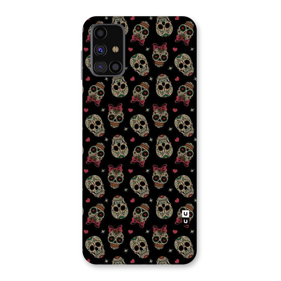Skull Pattern Back Case for Galaxy M31s