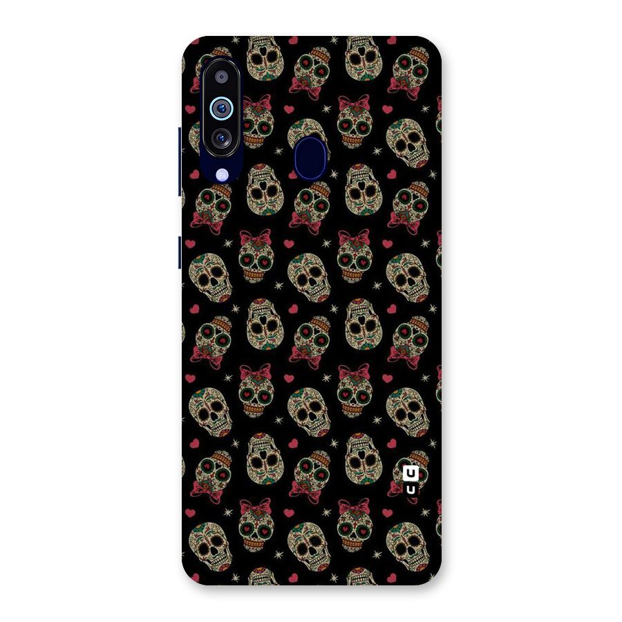 Skull Pattern Back Case for Galaxy M40