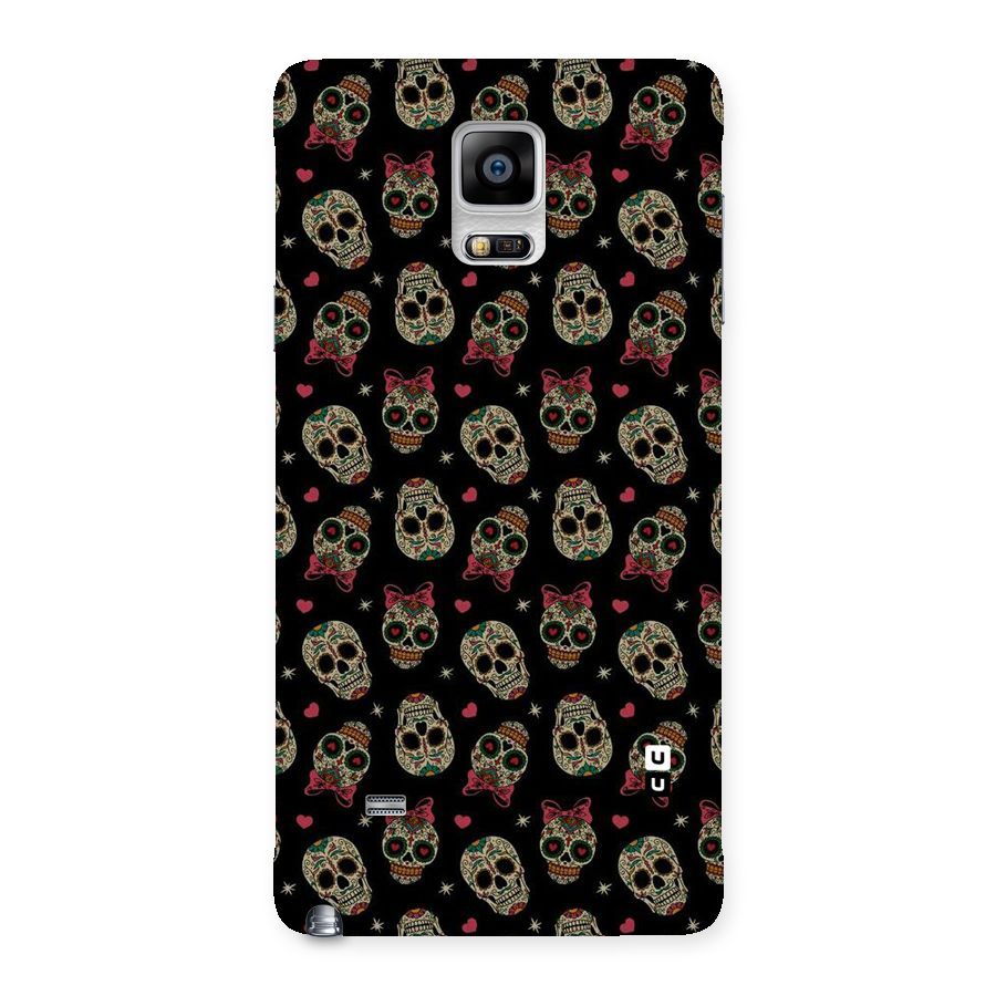 Skull Pattern Back Case for Galaxy Note 4