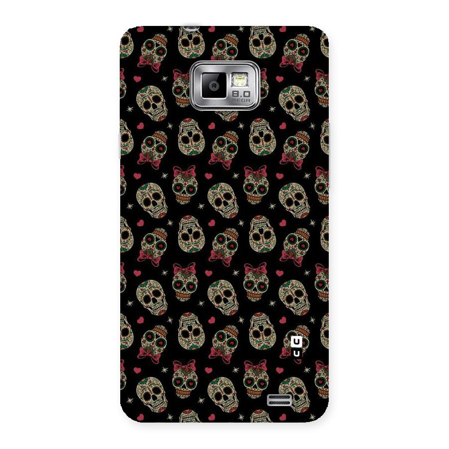 Skull Pattern Back Case for Galaxy S2