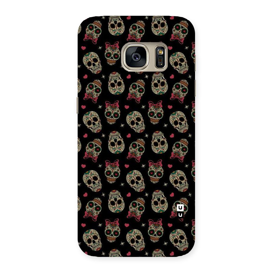 Skull Pattern Back Case for Galaxy S7