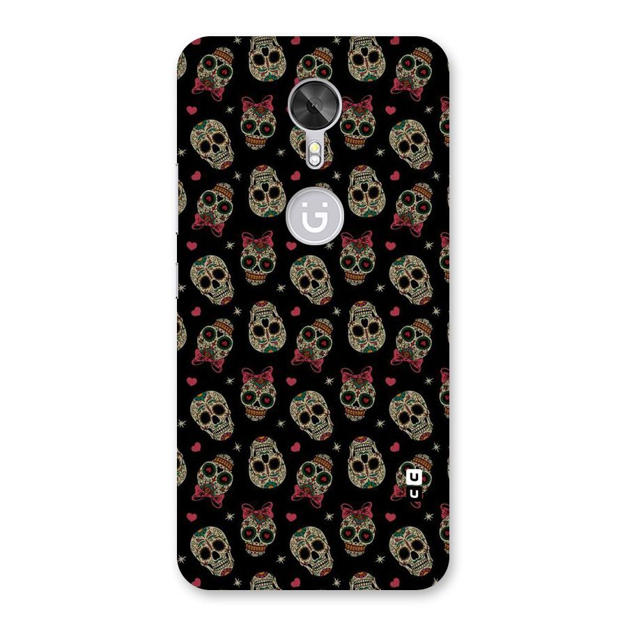 Skull Pattern Back Case for Gionee A1