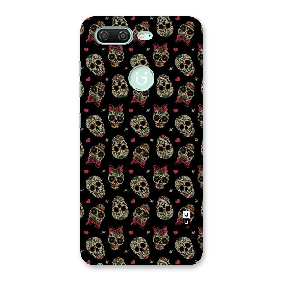 Skull Pattern Back Case for Gionee S10