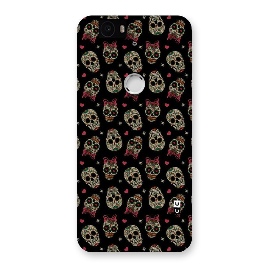 Skull Pattern Back Case for Google Nexus-6P